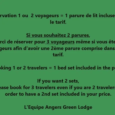 Angers Green Lodge 公寓